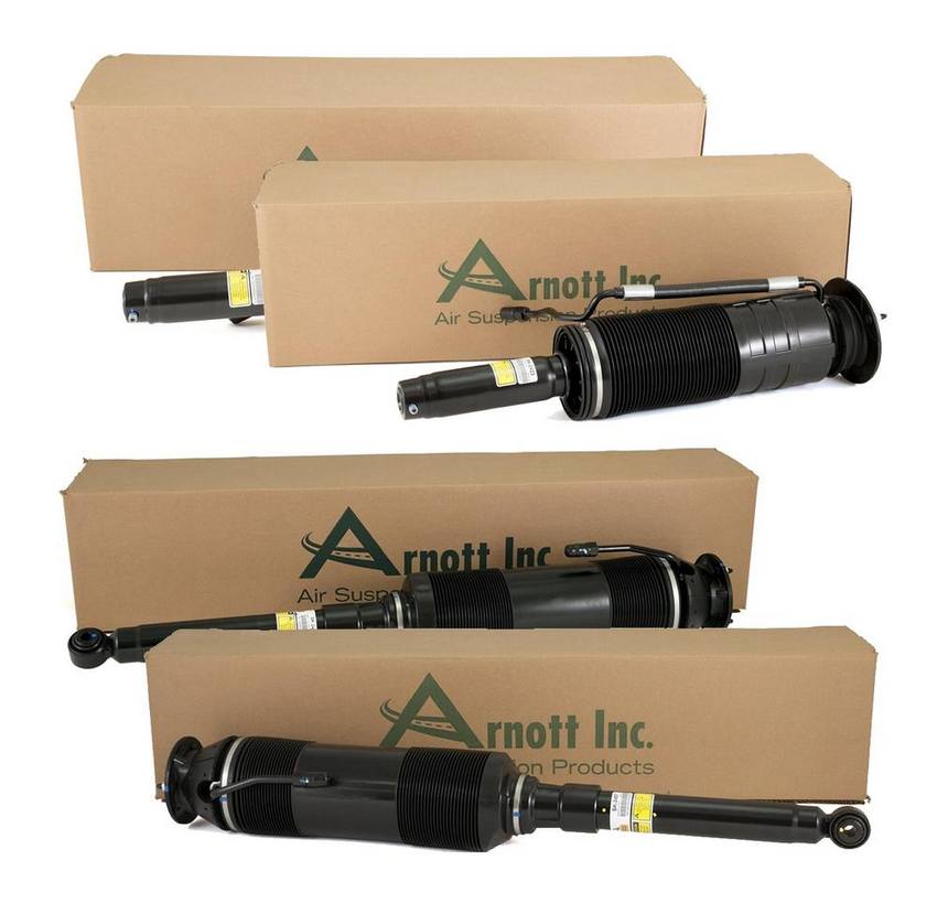 Mercedes Suspension Strut Assembly Kit - Front and Rear (with ABC) 220320921380 - Arnott 4002857KIT